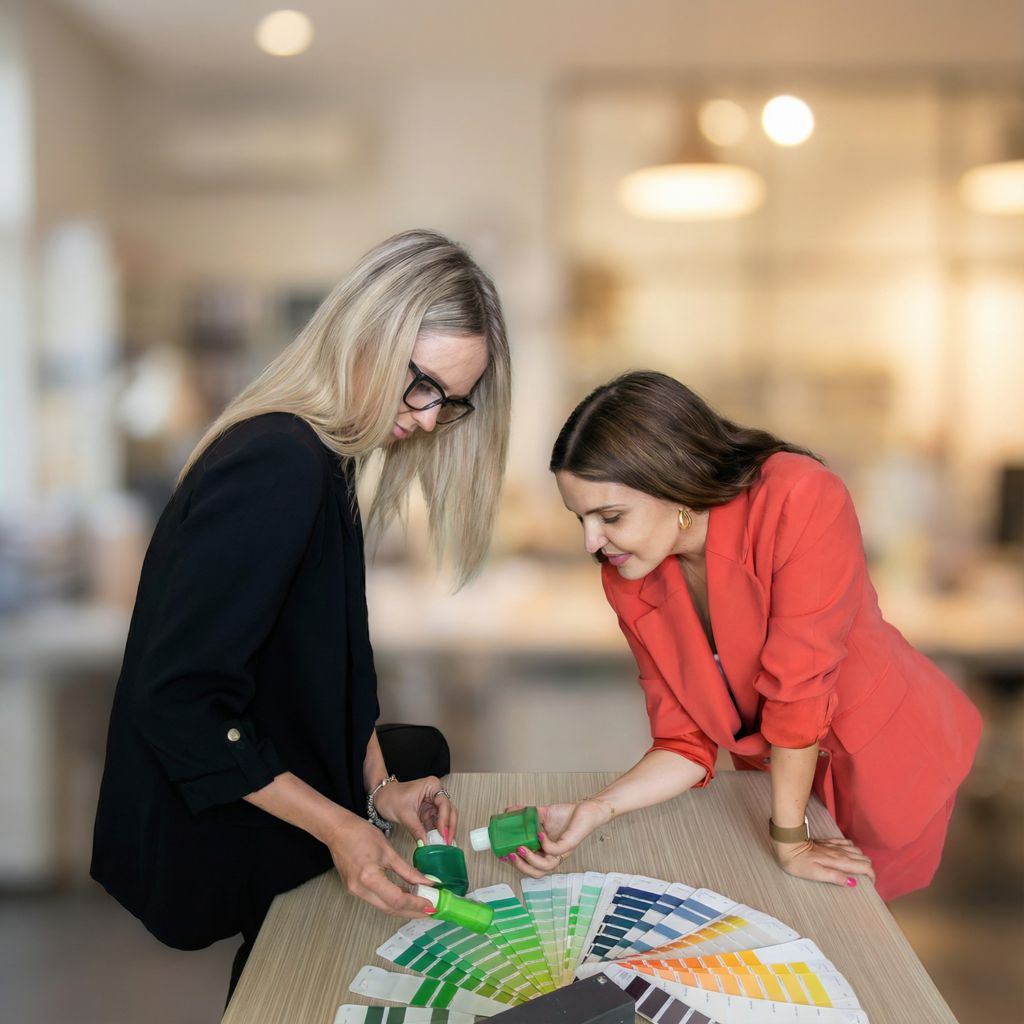 Zespół Inchem Polonia w laboratorium kolorów